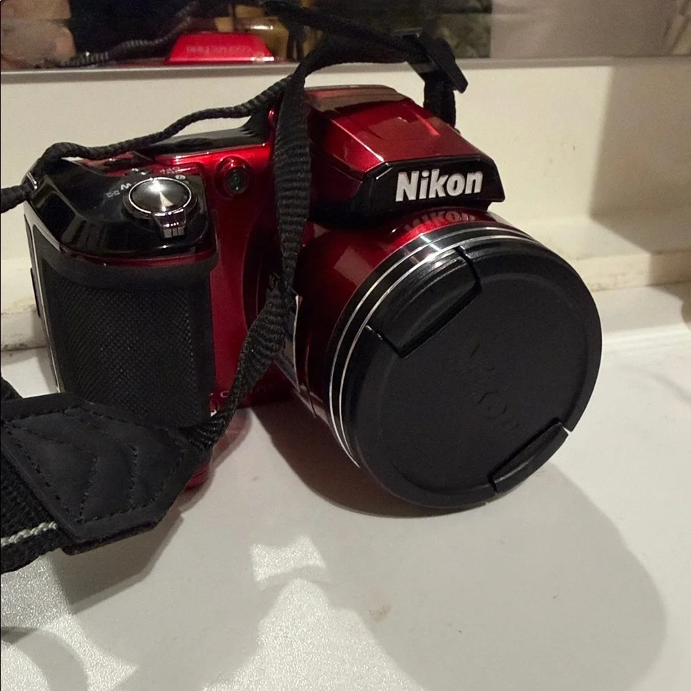 Nikon Vibrant Red Digital Camera